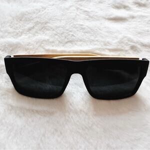 Jensen Black & Light Wood Sunglasses
